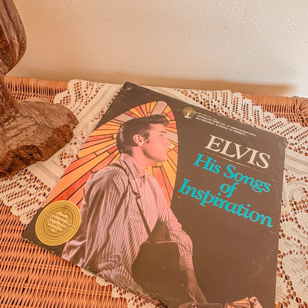 Elvis His Songs of Inspiration Vinyl Record